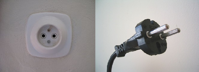 Elektrické zásuvky v Egyptě