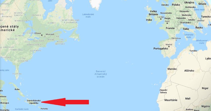 Kde-leží-Dominikánská-republika-na-mapě