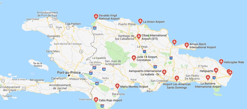 Letiště-na-Dominikánské-republice