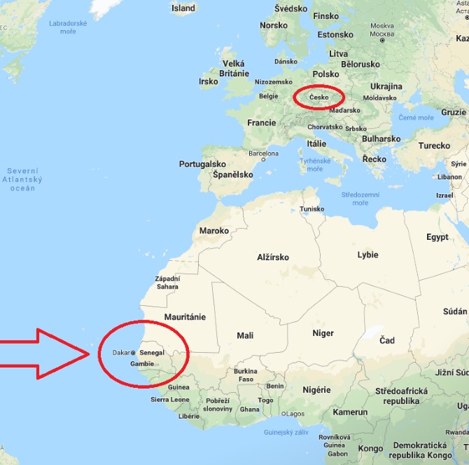 Kde-je-a-leží-Senegal-na-mapě