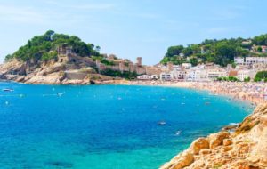 Hotel pro seniory Španělsko Costa Brava zátoka a moře