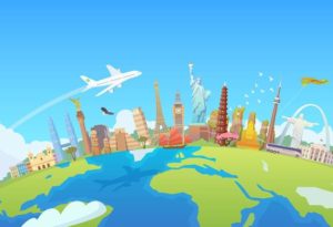 Cesta kolem světa letecky za jeden měsíc