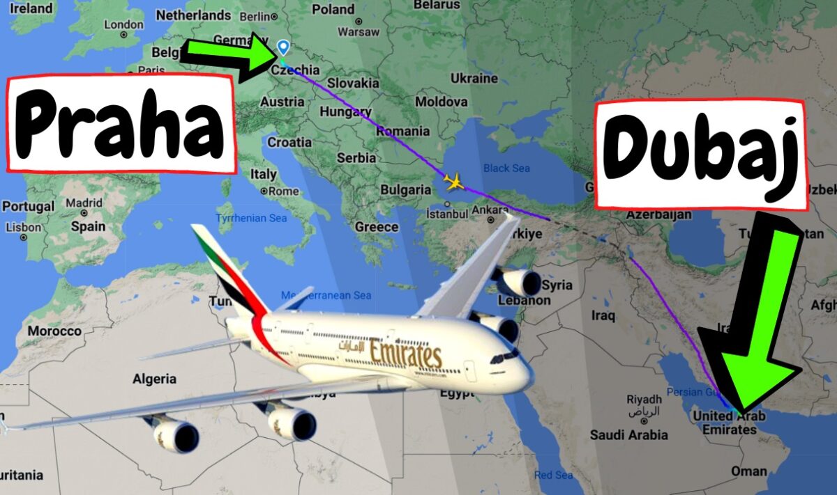 Délka-letu-Praha-a-Dubaj-s-Emirates-Smartwings-flydubai